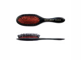 Exclusive hair brush with high quality boar bristles and nylon pins
