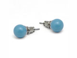 Sphere stud earrings with SWAROVSKI Crystal Pearls