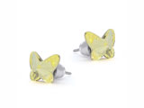 Butterfly stud earrings with SWAROVSKI Elements