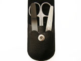 Manicure set with glass nail file