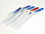 Promo glass nail files with brands