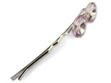 Hair pin with Swarovski crystals