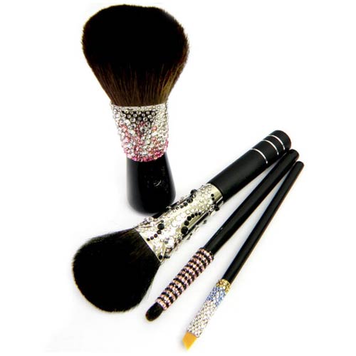 Makeup Brushes with Swarovski